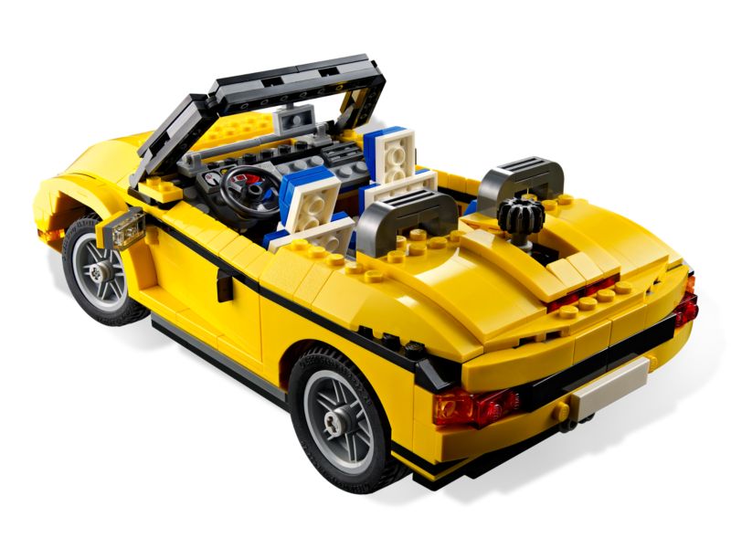 Descapotable Amarillo ( Lego 5767 ) imagen c