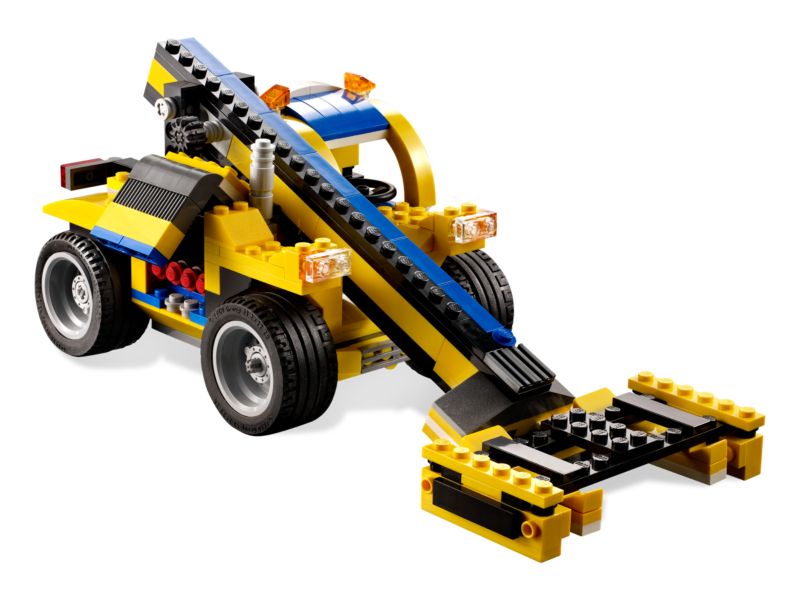 Descapotable Amarillo ( Lego 5767 ) imagen e
