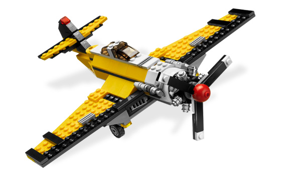 Avión de Hélice ( Lego 6745 ) imagen a