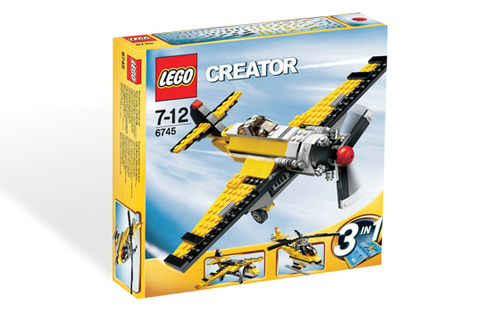 Avión de Hélice ( Lego 6745 ) imagen d