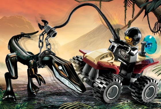 Jeep Dino ( Lego 7294 ) imagen a