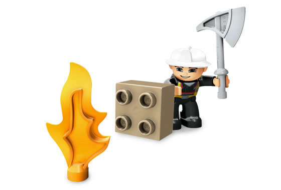 Jefe de Bomberos ( Lego 5603 ) imagen c