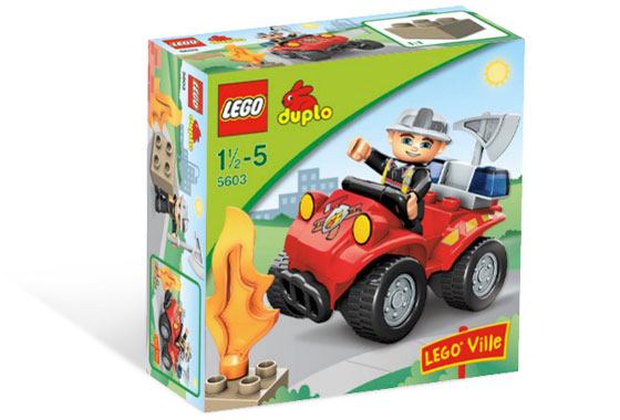 Jefe de Bomberos ( Lego 5603 ) imagen d