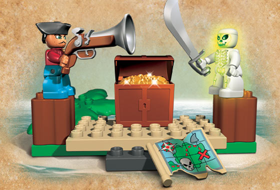 La búsqueda del tesoro ( Lego 7883 ) imagen b