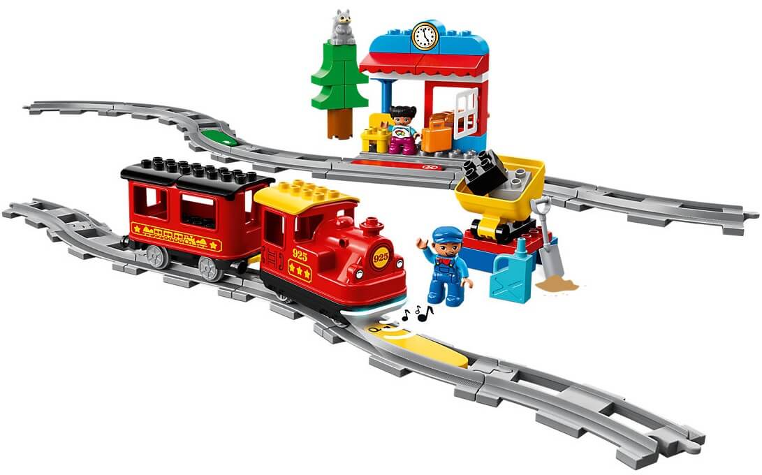 Tren de vapor ( Lego 10874 ) imagen a