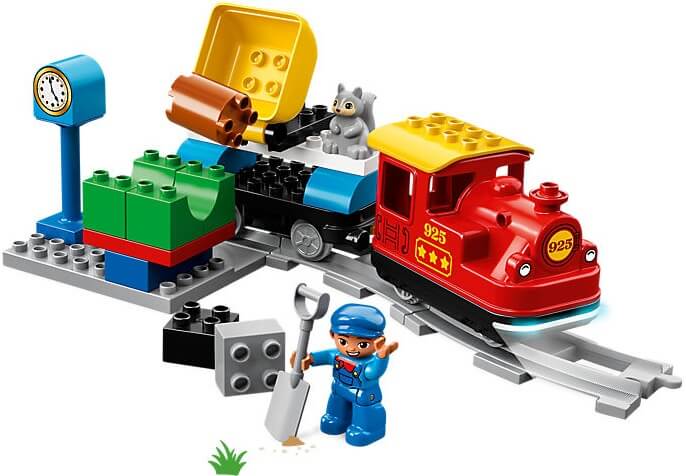 Tren de vapor ( Lego 10874 ) imagen b