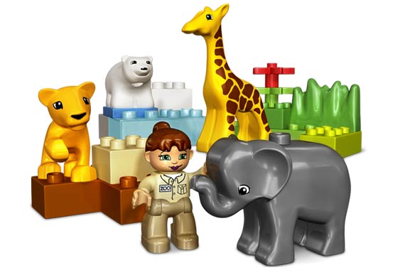 Zoo baby ( Lego 4962 ) imagen a