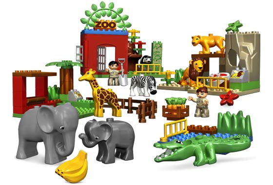 Zoo Amistoso ( Lego 4968 ) imagen a