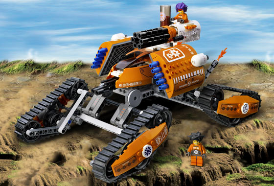 Mobile Defense Tank ( Lego 7706 ) imagen b