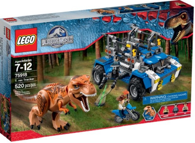 Tras el T-Rex ( Lego 75918 ) imagen b