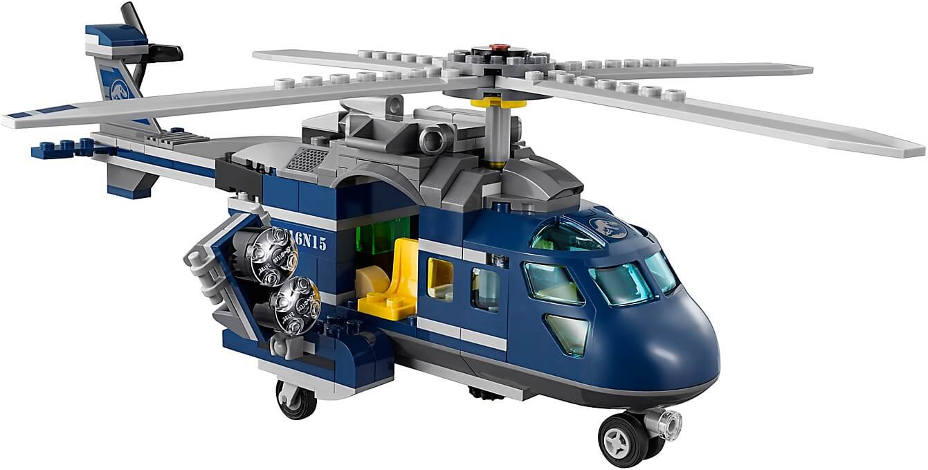 Persecución en helicóptero de Blue ( Lego 75928 ) imagen b