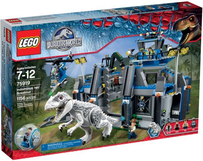 La fuga del Indominus Rex ( Lego 75919 ) imagen f