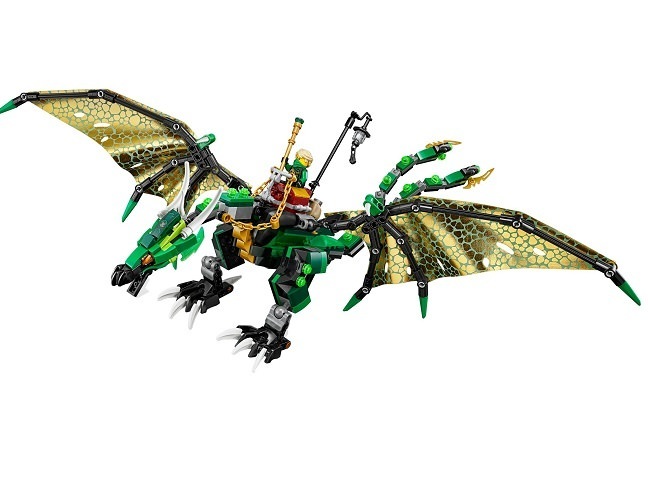 Dragón NRG Verde ( Lego 70593 ) imagen c