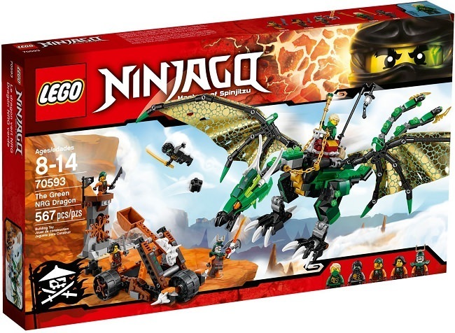 Dragón NRG Verde ( Lego 70593 ) imagen f