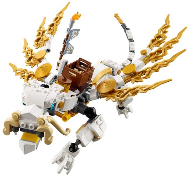 Dragón del Maestro Wu ( Lego 70734 ) imagen b