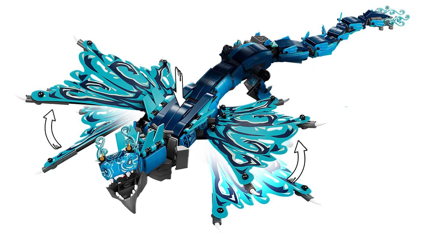 Dragon de Agua ( Lego 71754 ) imagen f