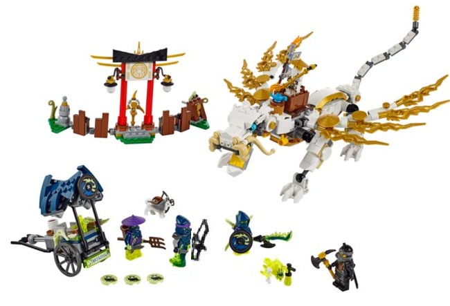 Dragón del Maestro Wu ( Lego 70734 ) imagen a