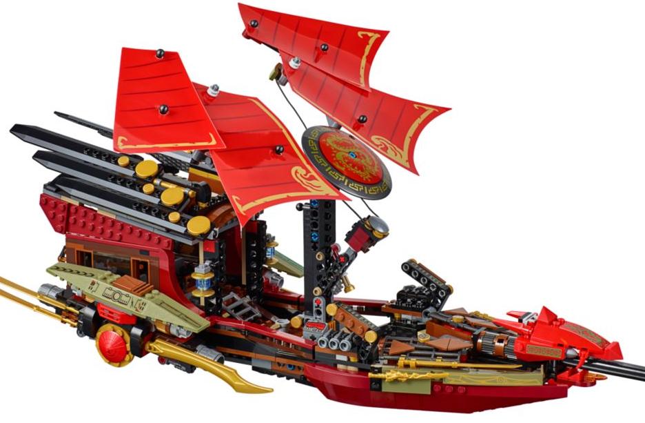 El Vuelo Final del Barco de Asalto Ninja ( Lego 70738 ) imagen c