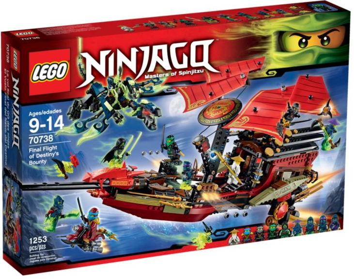 El Vuelo Final del Barco de Asalto Ninja ( Lego 70738 ) imagen j