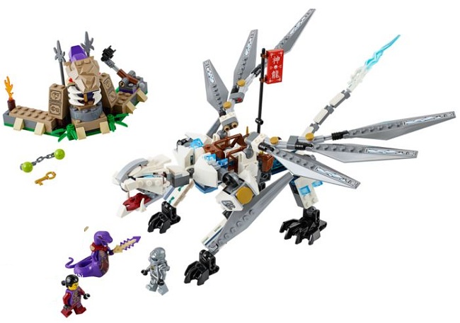Dragón de Titanio ( Lego 70748 ) imagen a