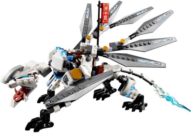 Dragón de Titanio ( Lego 70748 ) imagen c