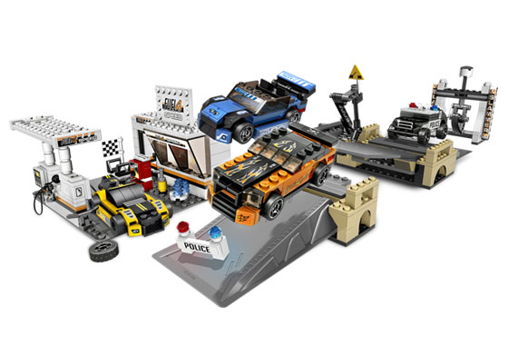 Tiny Turbos - Bridge Chase ( Lego 8135 ) imagen a