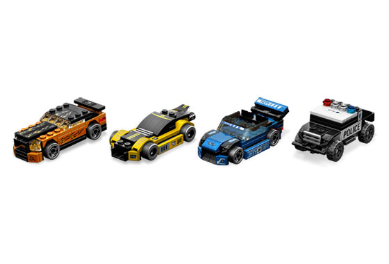Tiny Turbos - Bridge Chase ( Lego 8135 ) imagen b