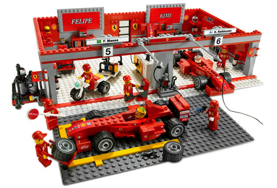 Ferrari - Ferrari 248 F1 Team ( Lego 8144 ) imagen a