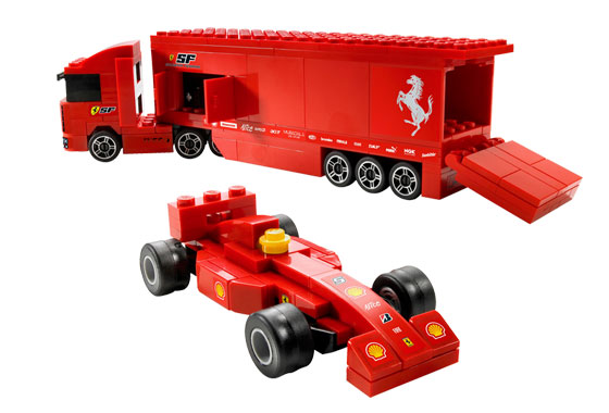 Camión Ferrari F1 ( Lego 8153 ) imagen a