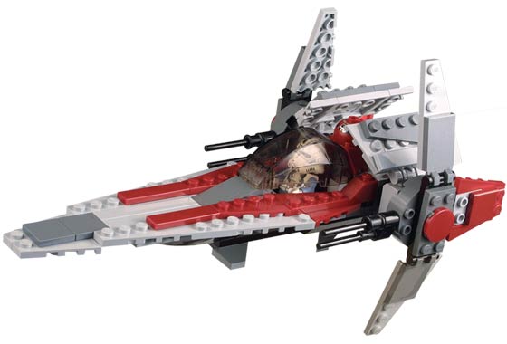 Episode III - V-wing Fighter ( Lego 6205 ) imagen a