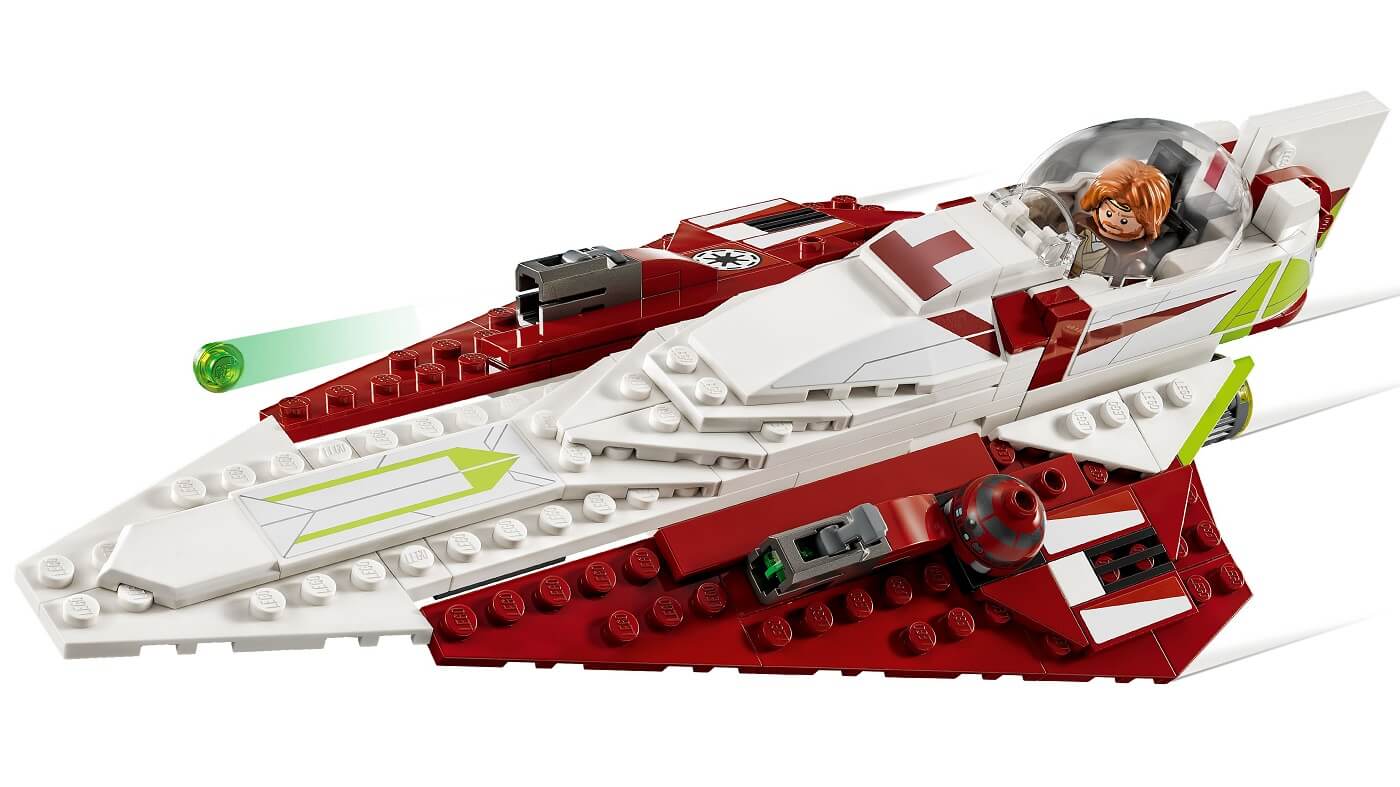 Caza Estelar Jedi de Obi-Wan Kenobi ( Lego 75333 ) imagen b