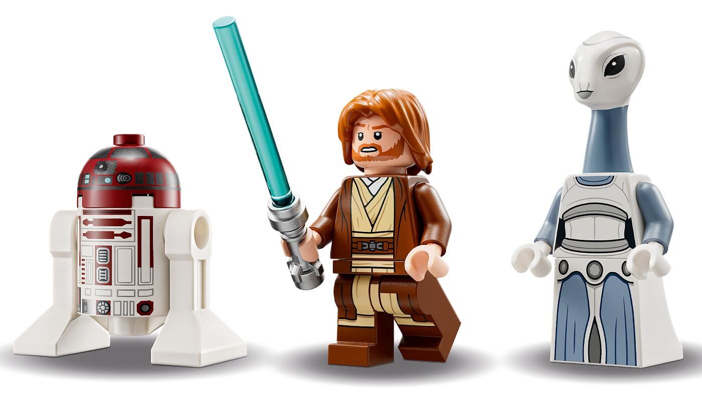 Caza Estelar Jedi de Obi-Wan Kenobi ( Lego 75333 ) imagen d
