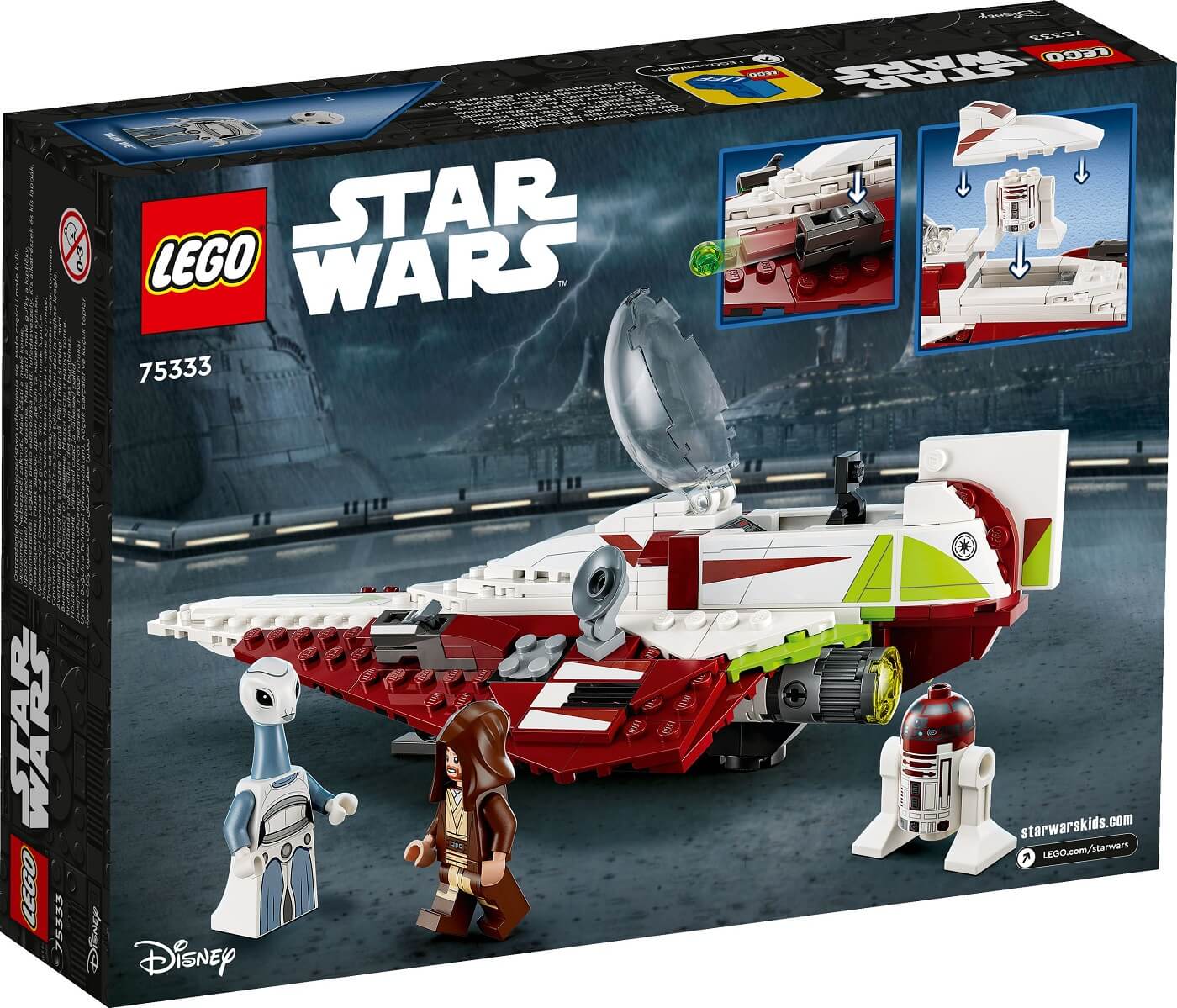 Caza Estelar Jedi de Obi-Wan Kenobi ( Lego 75333 ) imagen f