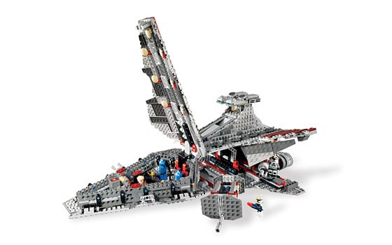 Venator-class Republic Attack Cruiser ( Lego 8039 ) imagen b