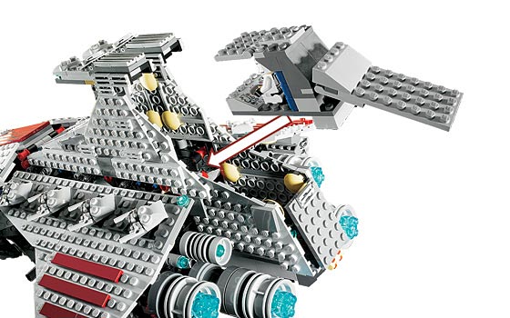 Venator-class Republic Attack Cruiser ( Lego 8039 ) imagen e