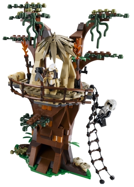 Poblado Ewok ( Lego 10236 ) imagen c
