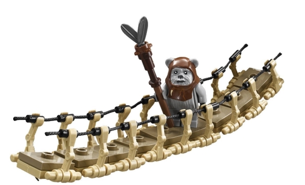 Poblado Ewok ( Lego 10236 ) imagen d