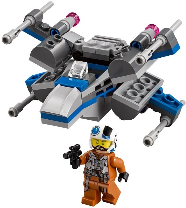 Resistance X-Wing Fighter Microfighter ( Lego 75125 ) imagen a