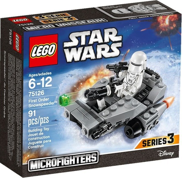 First order Snowspeeder Microfighter ( Lego 75126 ) imagen d