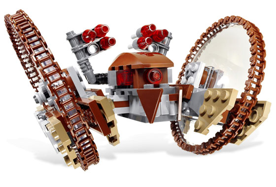Hailfire Droid and Spider Droid(TM) ( Lego 7670 ) imagen b