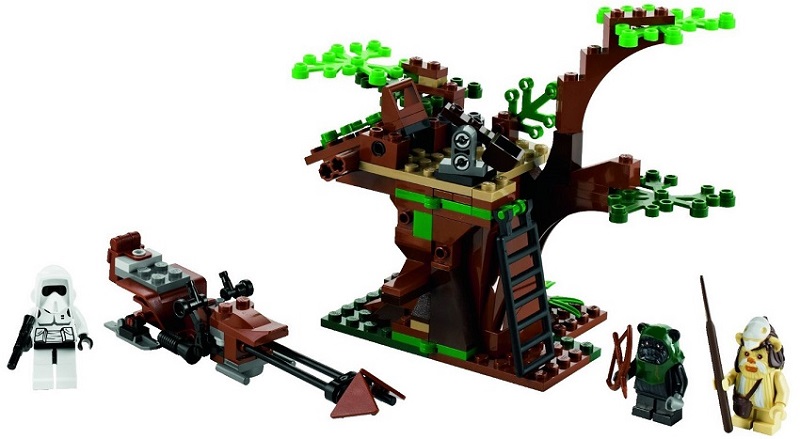 Ewok Attack ( Lego 7956 ) imagen a