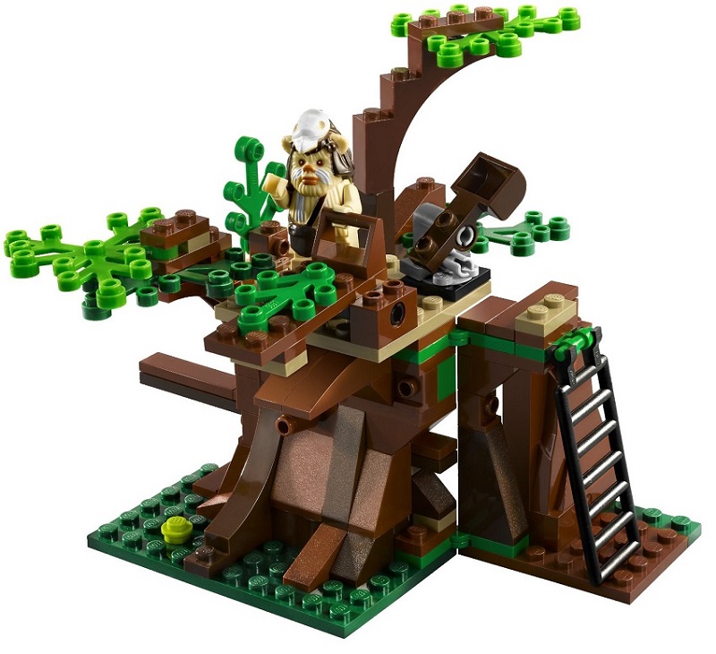 Ewok Attack ( Lego 7956 ) imagen d