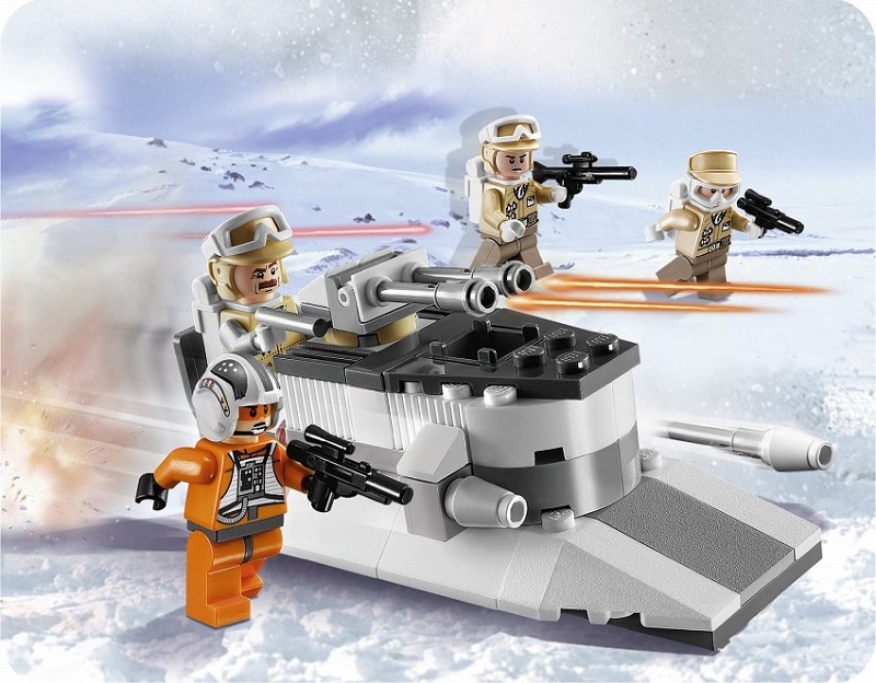 Rebel Trooper Battle Pack ( Lego 8083 ) imagen c