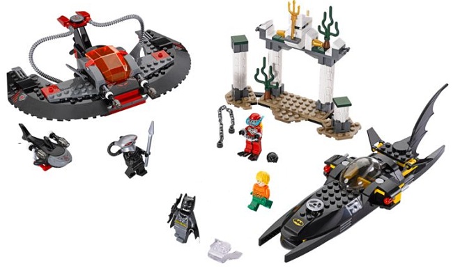 El Ataque Submarino de Manta Negra ( Lego 76027 ) imagen a