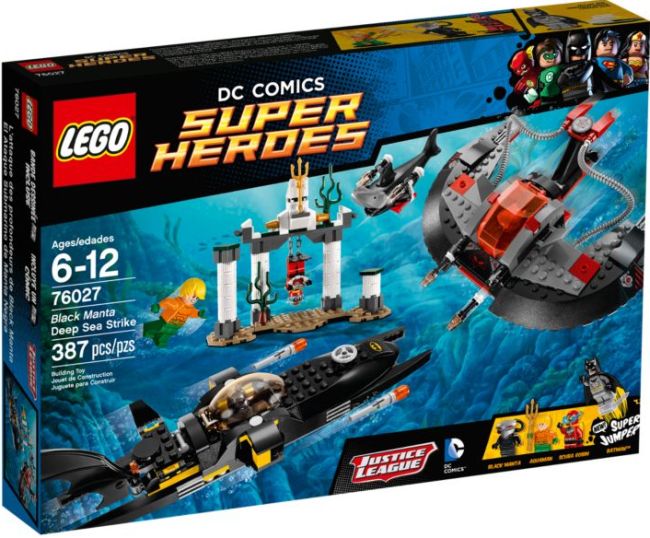 El Ataque Submarino de Manta Negra ( Lego 76027 ) imagen g