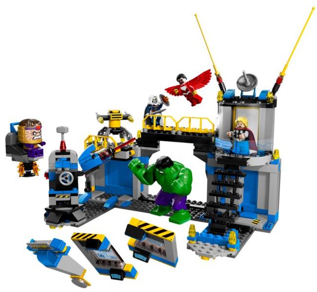 El Ataque al Laboratorio de Hulk ( Lego 76018 ) imagen a