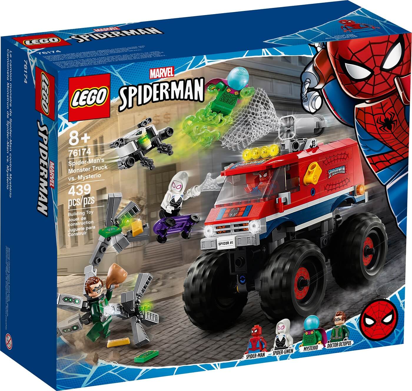 Monster Truck de SpiderMan vs Mysterio ( Lego 76174 ) imagen f