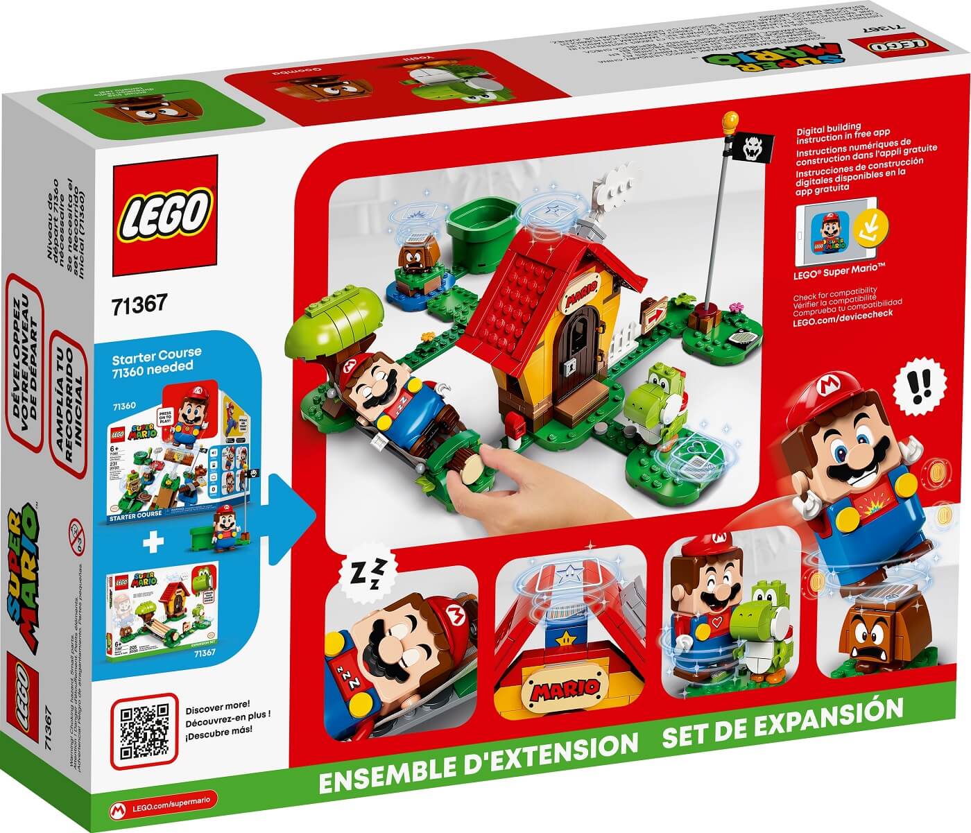 Casa de Mario y Yoshi Set de Expansion ( Lego 71367 ) imagen f