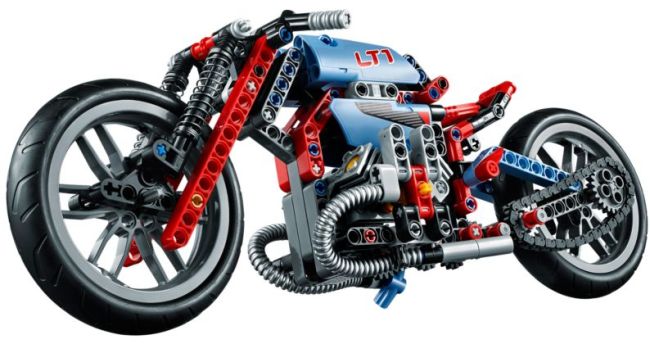 Moto Callejera ( Lego 42036 ) imagen b