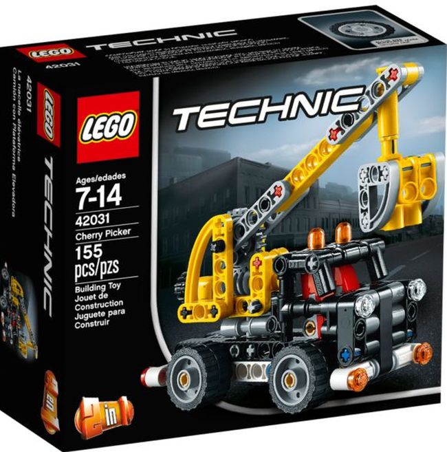 Camión con Plataforma Elevadora ( Lego 42031 ) imagen e